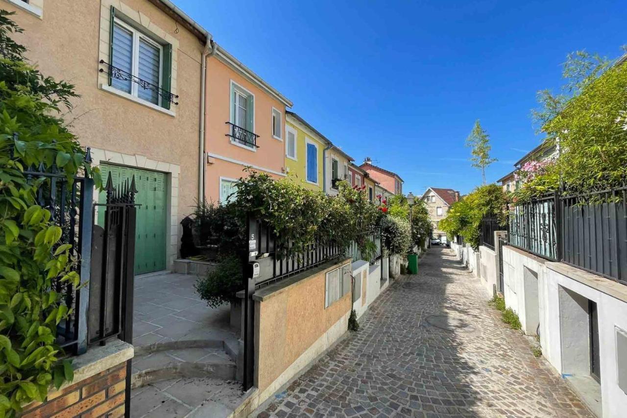 Charming Townhouse With Garden In The City Of Love 巴黎 外观 照片