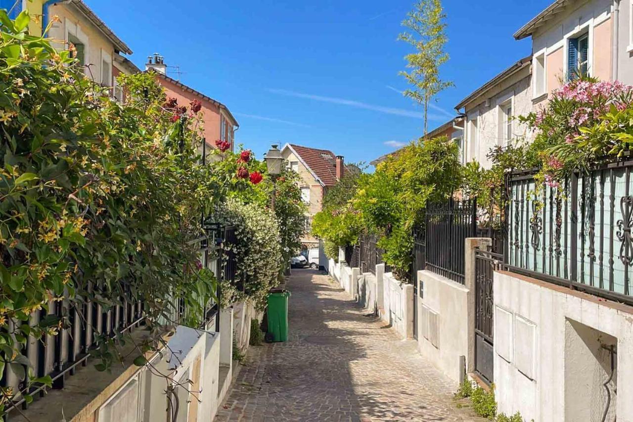 Charming Townhouse With Garden In The City Of Love 巴黎 外观 照片