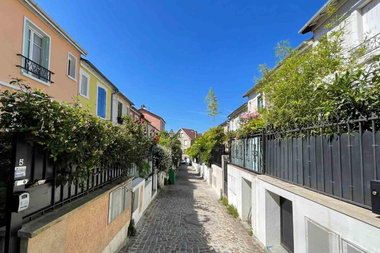 Charming Townhouse With Garden In The City Of Love 巴黎 外观 照片